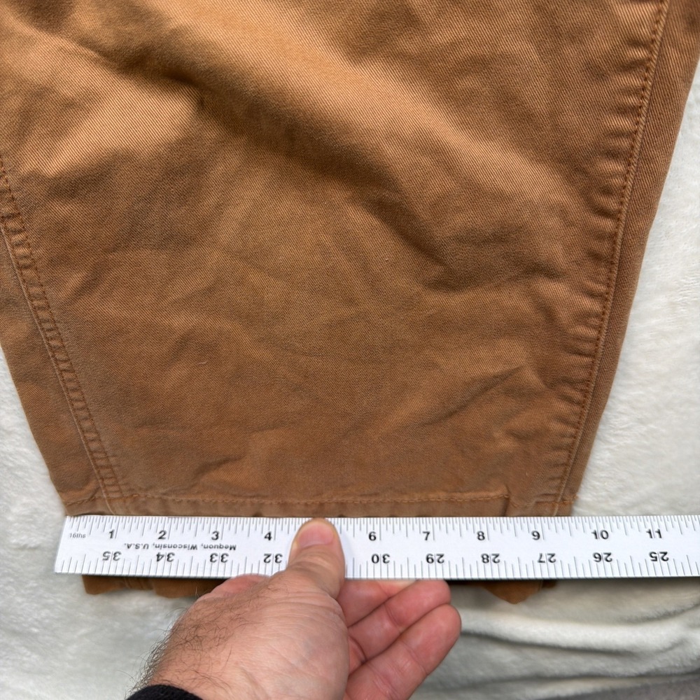 Abercrombie & Fitch Overalls Womens Medium Brown Carpenter Workwear Utility - Picture 9 of 15